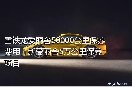 雪铁龙爱丽舍50000公里保养费用，新爱丽舍5万公里保养项目