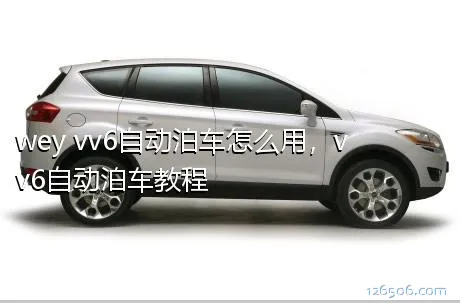 wey vv6自动泊车怎么用，vv6自动泊车教程