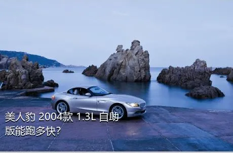 美人豹 2004款 1.3L 自助版能跑多快？