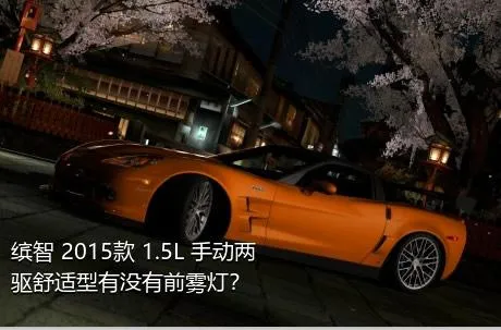 缤智 2015款 1.5L 手动两驱舒适型有没有前雾灯？