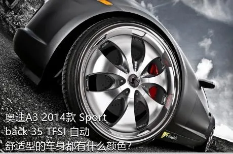 奥迪A3 2014款 Sportback 35 TFSI 自动舒适型的车身都有什么颜色？