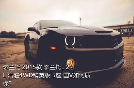 索兰托 2015款 索兰托L 2.4L 汽油4WD精英版 5座 国V如何质保？