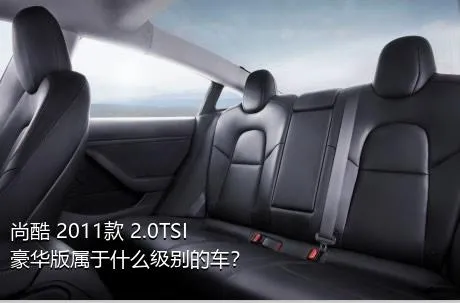 尚酷 2011款 2.0TSI 豪华版属于什么级别的车？