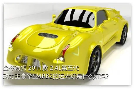 金杯海狮 2011款 2.4L第五代动力王豪华型4RB2的远光灯是什么灯泡？