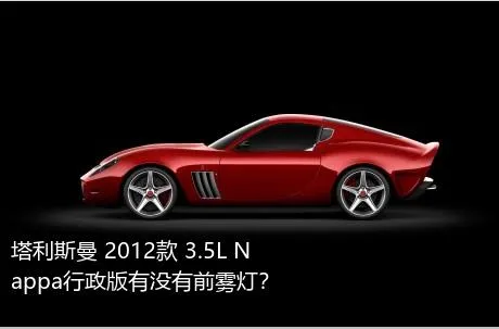 塔利斯曼 2012款 3.5L Nappa行政版有没有前雾灯？