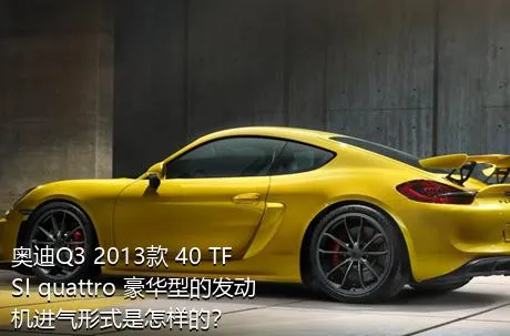 奥迪Q3 2013款 40 TFSI quattro 豪华型的发动机进气形式是怎样的？