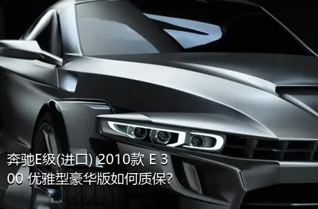 奔驰E级(进口) 2010款 E 300 优雅型豪华版如何质保？