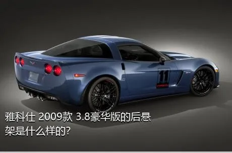 雅科仕 2009款 3.8豪华版的后悬架是什么样的？