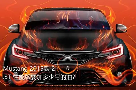 Mustang 2015款 2.3T 性能版要加多少号的油？