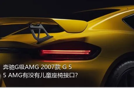 奔驰G级AMG 2007款 G 55 AMG有没有儿童座椅接口？