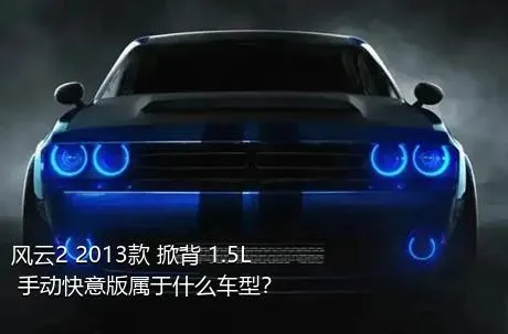 风云2 2013款 掀背 1.5L 手动快意版属于什么车型？