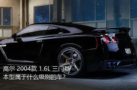 高尔 2004款 1.6L 三门基本型属于什么级别的车？