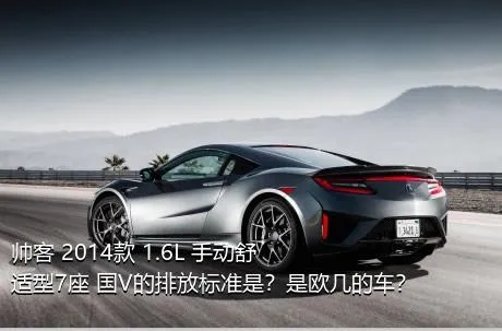 帅客 2014款 1.6L 手动舒适型7座 国V的排放标准是？是欧几的车？