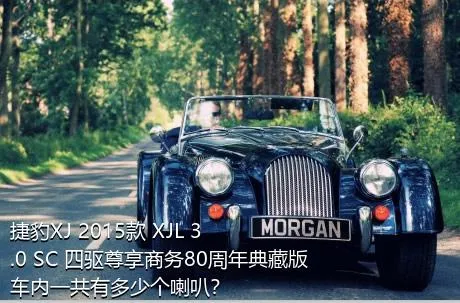 捷豹XJ 2015款 XJL 3.0 SC 四驱尊享商务80周年典藏版车内一共有多少个喇叭？