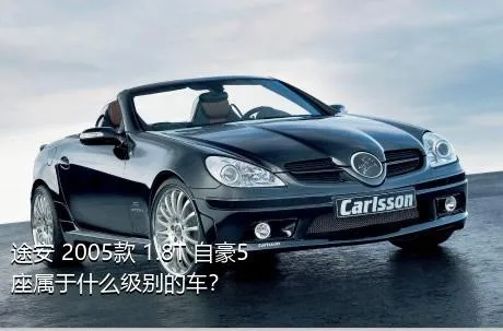 途安 2005款 1.8T 自豪5座属于什么级别的车？