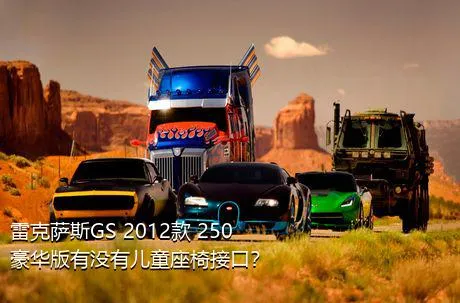 雷克萨斯GS 2012款 250 豪华版有没有儿童座椅接口？