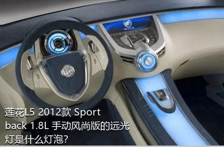 莲花L5 2012款 Sportback 1.8L 手动风尚版的远光灯是什么灯泡？