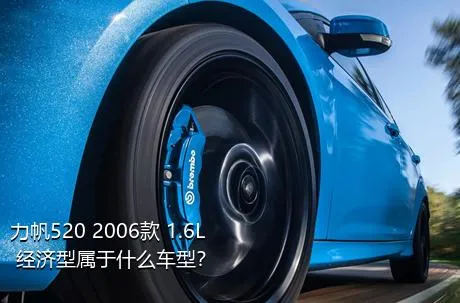 力帆520 2006款 1.6L 经济型属于什么车型？