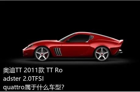 奥迪TT 2011款 TT Roadster 2.0TFSI quattro属于什么车型？