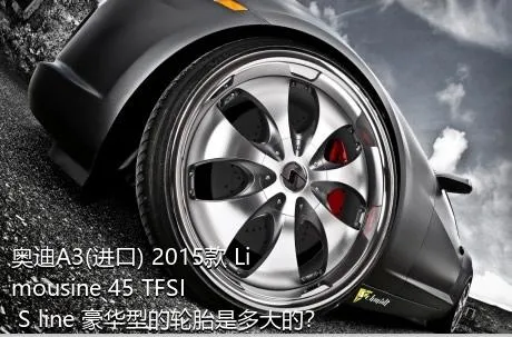 奥迪A3(进口) 2015款 Limousine 45 TFSI S line 豪华型的轮胎是多大的？