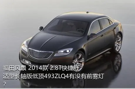 福田风景 2014款 2.8T快捷舒适型长轴版低顶493ZLQ4有没有前雾灯？