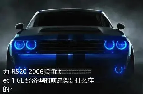 力帆520 2006款 Tritec 1.6L 经济型的前悬架是什么样的？