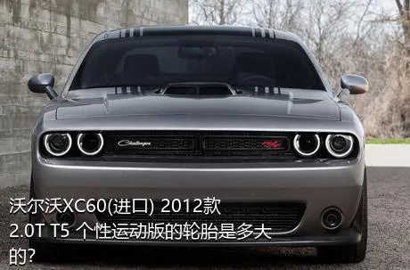 沃尔沃XC60(进口) 2012款 2.0T T5 个性运动版的轮胎是多大的？