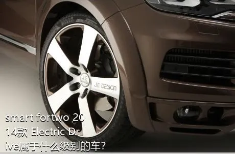 smart fortwo 2014款 Electric Drive属于什么级别的车？