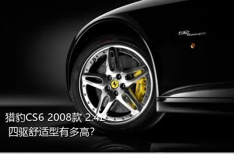 猎豹CS6 2008款 2.4L 四驱舒适型有多高？