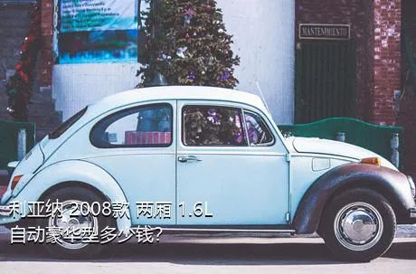 利亚纳 2008款 两厢 1.6L 自动豪华型多少钱？