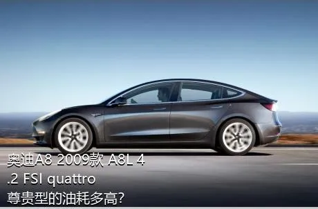 奥迪A8 2009款 A8L 4.2 FSI quattro 尊贵型的油耗多高？