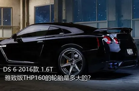 DS 6 2016款 1.6T 雅致版THP160的轮胎是多大的？