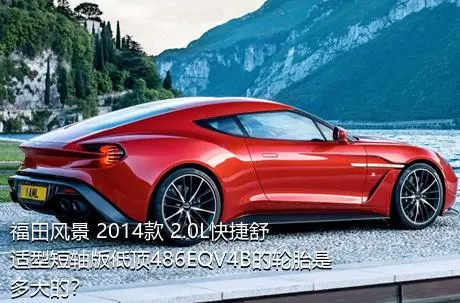 福田风景 2014款 2.0L快捷舒适型短轴版低顶486EQV4B的轮胎是多大的？