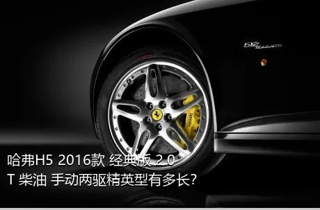 哈弗H5 2016款 经典版 2.0T 柴油 手动两驱精英型有多长？