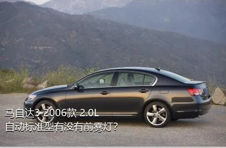 马自达3 2006款 2.0L 自动标准型有没有前雾灯？