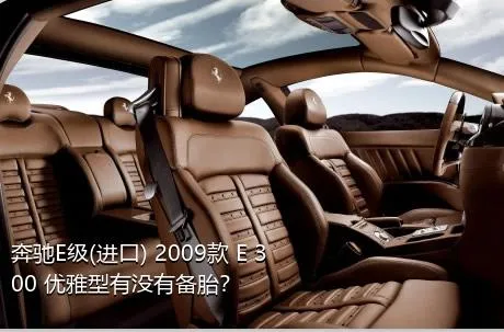 奔驰E级(进口) 2009款 E 300 优雅型有没有备胎？