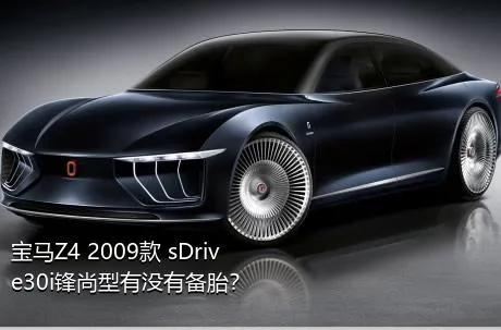 宝马Z4 2009款 sDrive30i锋尚型有没有备胎？