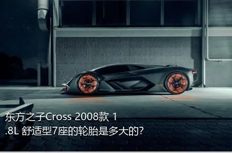 东方之子Cross 2008款 1.8L 舒适型7座的轮胎是多大的？