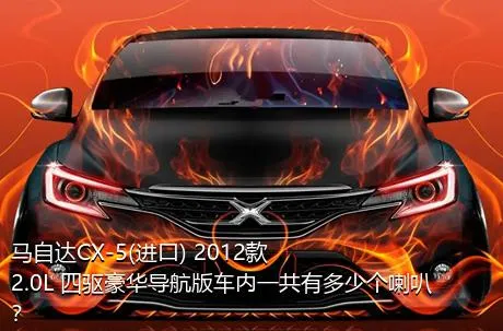 马自达CX-5(进口) 2012款 2.0L 四驱豪华导航版车内一共有多少个喇叭？