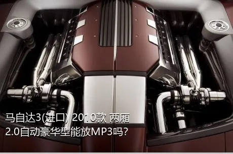 马自达3(进口) 2010款 两厢 2.0自动豪华型能放MP3吗？