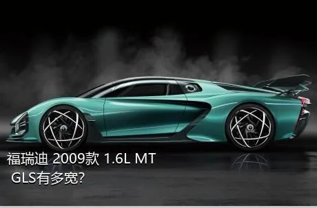 福瑞迪 2009款 1.6L MT GLS有多宽？