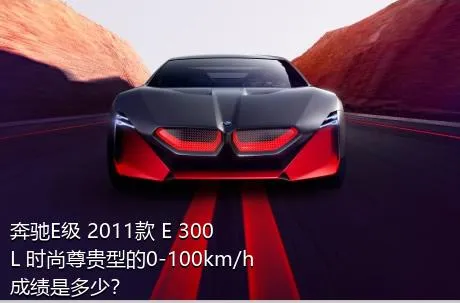 奔驰E级 2011款 E 300 L 时尚尊贵型的0-100km/h成绩是多少？