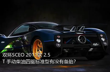 双环SCEO 2011款 2.5T 手动柴油四驱标准型有没有备胎？