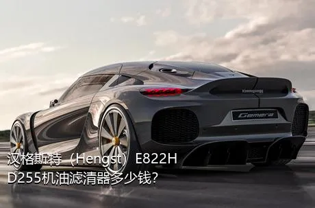 汉格斯特（Hengst）E822H D255机油滤清器多少钱？