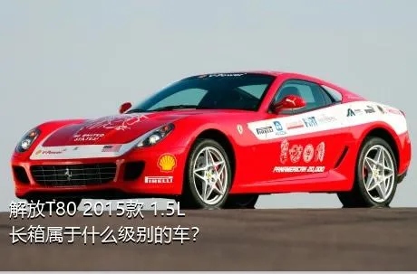 解放T80 2015款 1.5L长箱属于什么级别的车？