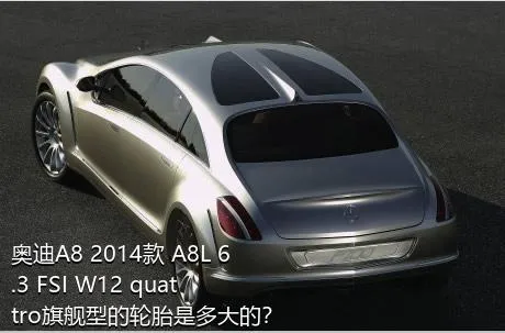 奥迪A8 2014款 A8L 6.3 FSI W12 quattro旗舰型的轮胎是多大的？