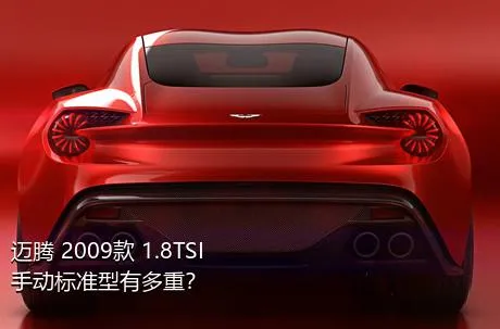 迈腾 2009款 1.8TSI 手动标准型有多重？