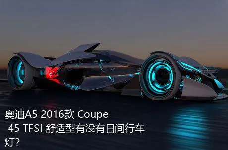 奥迪A5 2016款 Coupe 45 TFSI 舒适型有没有日间行车灯？