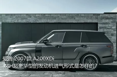 爱腾 2007款 A200XDi MH超豪华型的发动机进气形式是怎样的？