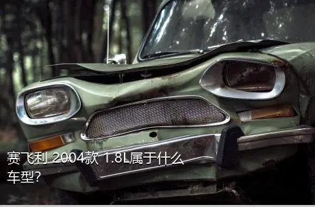 赛飞利 2004款 1.8L属于什么车型？